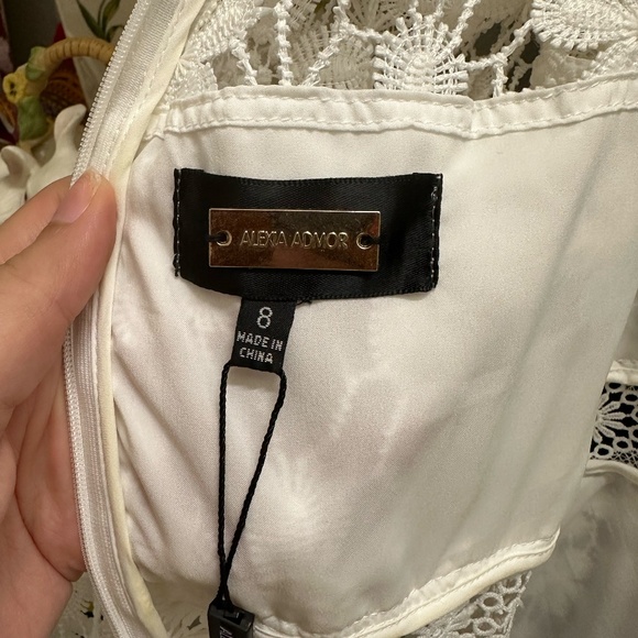 Alexia Admor White Lace Dress - Picture 7 of 9